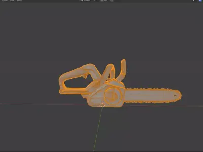 Machinery Low-poly 3D model