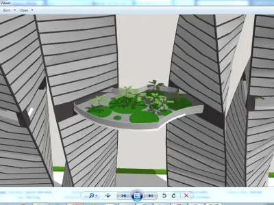Sketchup Tower A11 Free 3D model