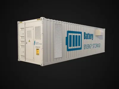 Solar Thermal Energy Storage Systems 3D model