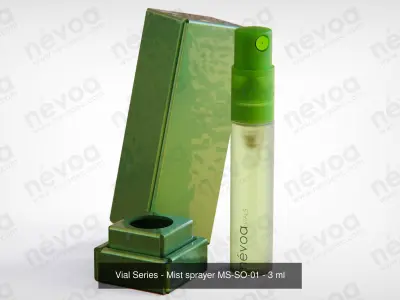 Vial Series - Mist sprayer MS-SO-01 - 1-5 - 5 ml 3D Model Pack