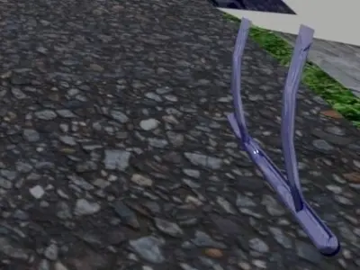 3D game ready Helicopter Model Low-poly 3D model