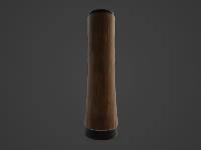 ADAR Handguard and Stock Low-poly 3D model