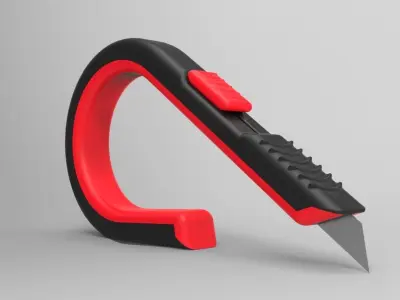 box cutter  Free 3D model