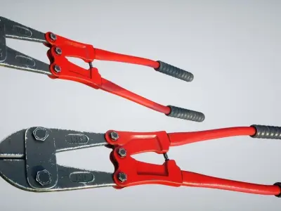 Bolt Cutter Low-poly 3D model get