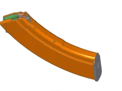 AKM mag 3D model