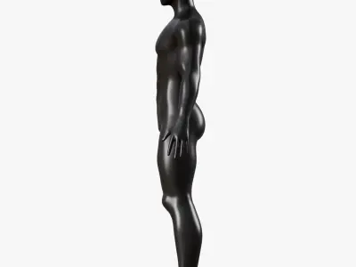  Mannequin Male Black 