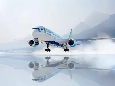 Boeing 787-9 Dreamliner 3D model buy