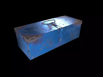 OLD TOOL BAG Low-poly 3D model