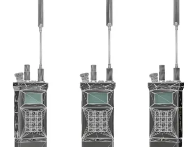 MILITARY Trellis Ware TW-950 TSM Radio Low-poly 3D model