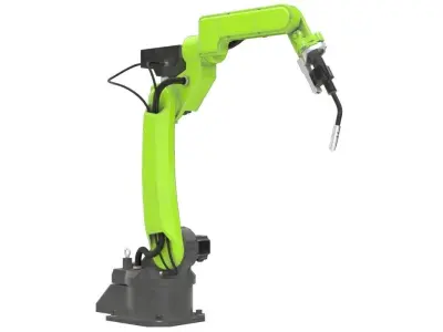 Industrial Robot 2 Lowpoly Low-poly 3D model