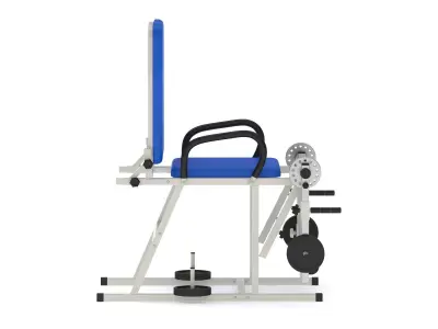 Medical Quadriceps Rehabilitation Chair 3D model