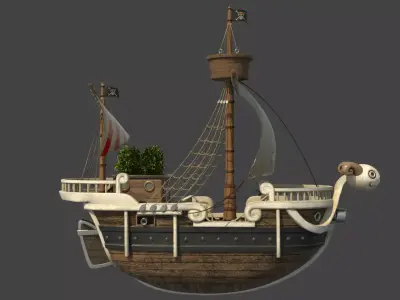 Going Merry from One Piece 3D model