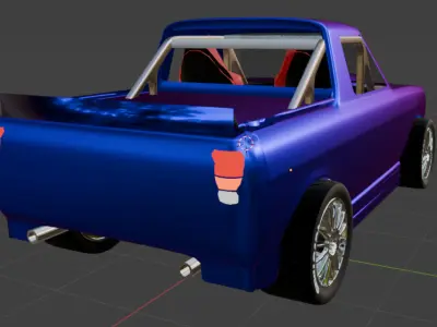 truck 2 Free 3D model