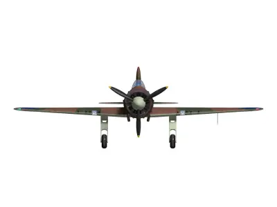 GlosterF5 3D model purchase