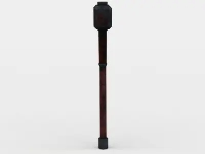 Hammer thor Low-poly 3D model buy