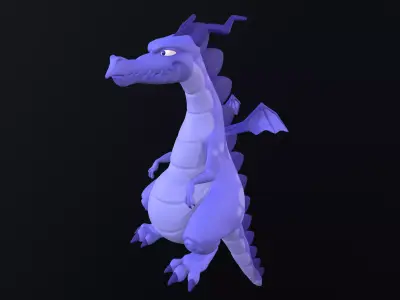 Dragon Cartoon 3D model