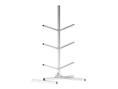 Athletics Pole Crossbar Carts 3D model