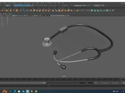 Stethoscope 3D Model for Games and Animation 3D model