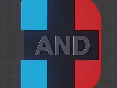 AND-Connecting-Module 3D model