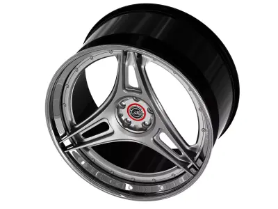 AL13 R-Series R35 Duoblock Wheel 3D model