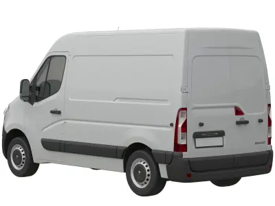 Renault Master 2015 PanelVan L1H2 3D model