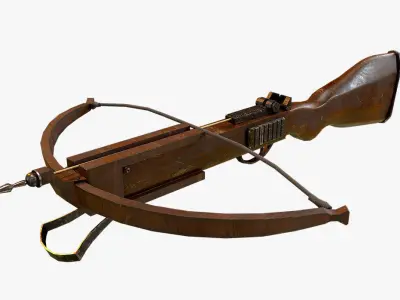 Cross Bow Weapon 3D model