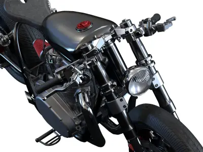 Yamaha XS Speical 3D model