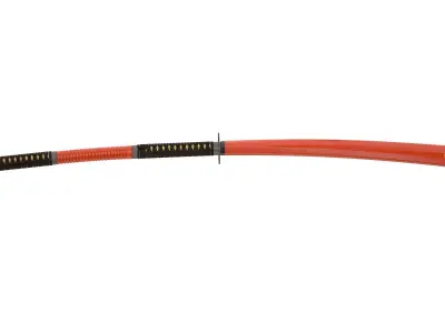 Nagamaki Sword 3D model