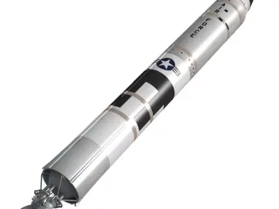 Titan II Missile 3D model