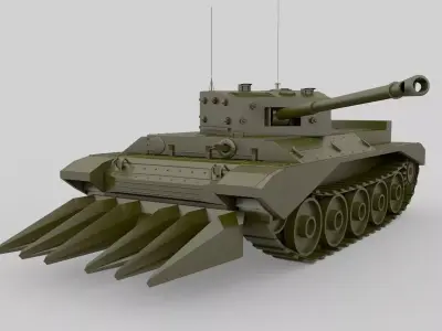 Cromwell Tank 3D model