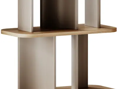Parentesi DM Bookcase Double sided by Morica Design 3D model