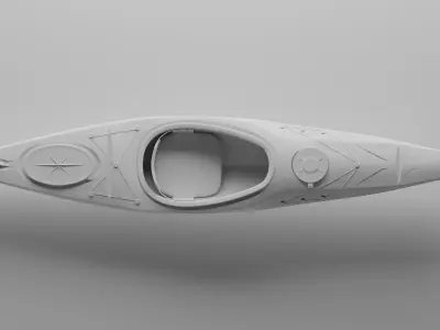 Kayak 3D-model   3D model