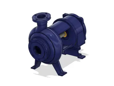 Centrifugal Pump 3D model buy