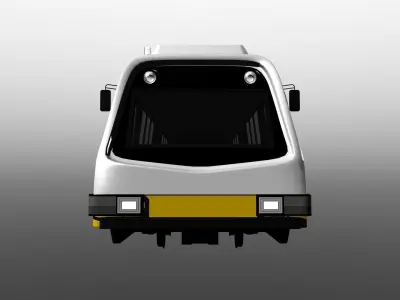 DART Light Rail 3D model