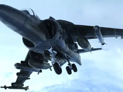 HARRIER 3D model