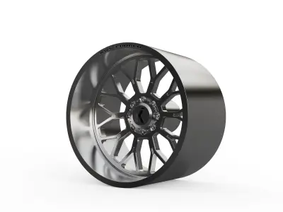 KG1 JACKED-3 WHEEL 3D MODEL 3D model