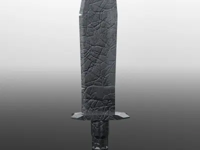 Modular Melee - Knife Pack Low-poly 3D model