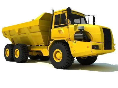 Heavy Truck Collection 3D Model Pack