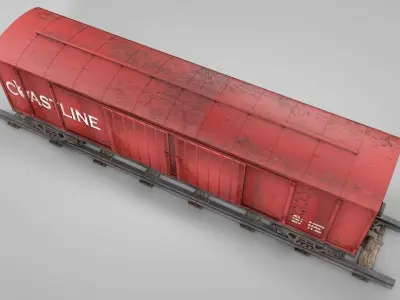 Cargo Wagon 3D model