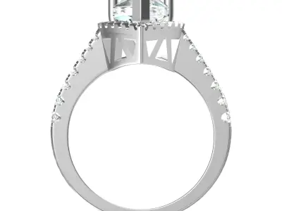 Wedding Ring  3D print model 317