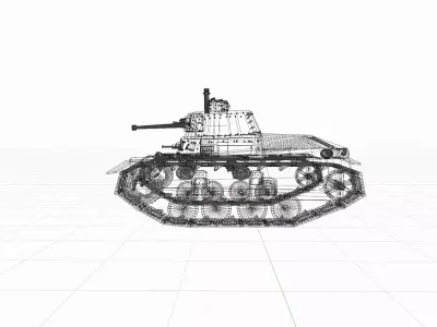 Panzer 38t 3D model