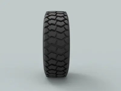 Offroad truck wheel 2 3D model