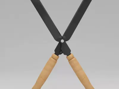 Gardening pruning shears 3d model 3D model