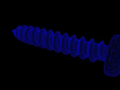 Phillips Head Screw 3D model
