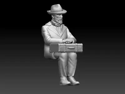 PASSENGER 3D print model 6