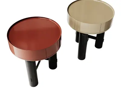 CPRN Homood Cody Bedside Table 3D model