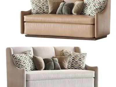 Graham Glider Sofa 3D model