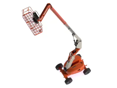 JLG 600AJ Articulating Boom Lift 3D model