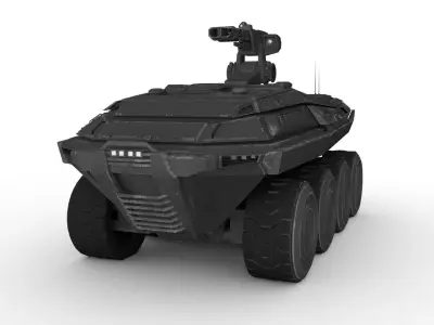 ARMA II APC 3D model