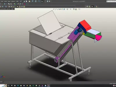 Hopper Converyor 3D model